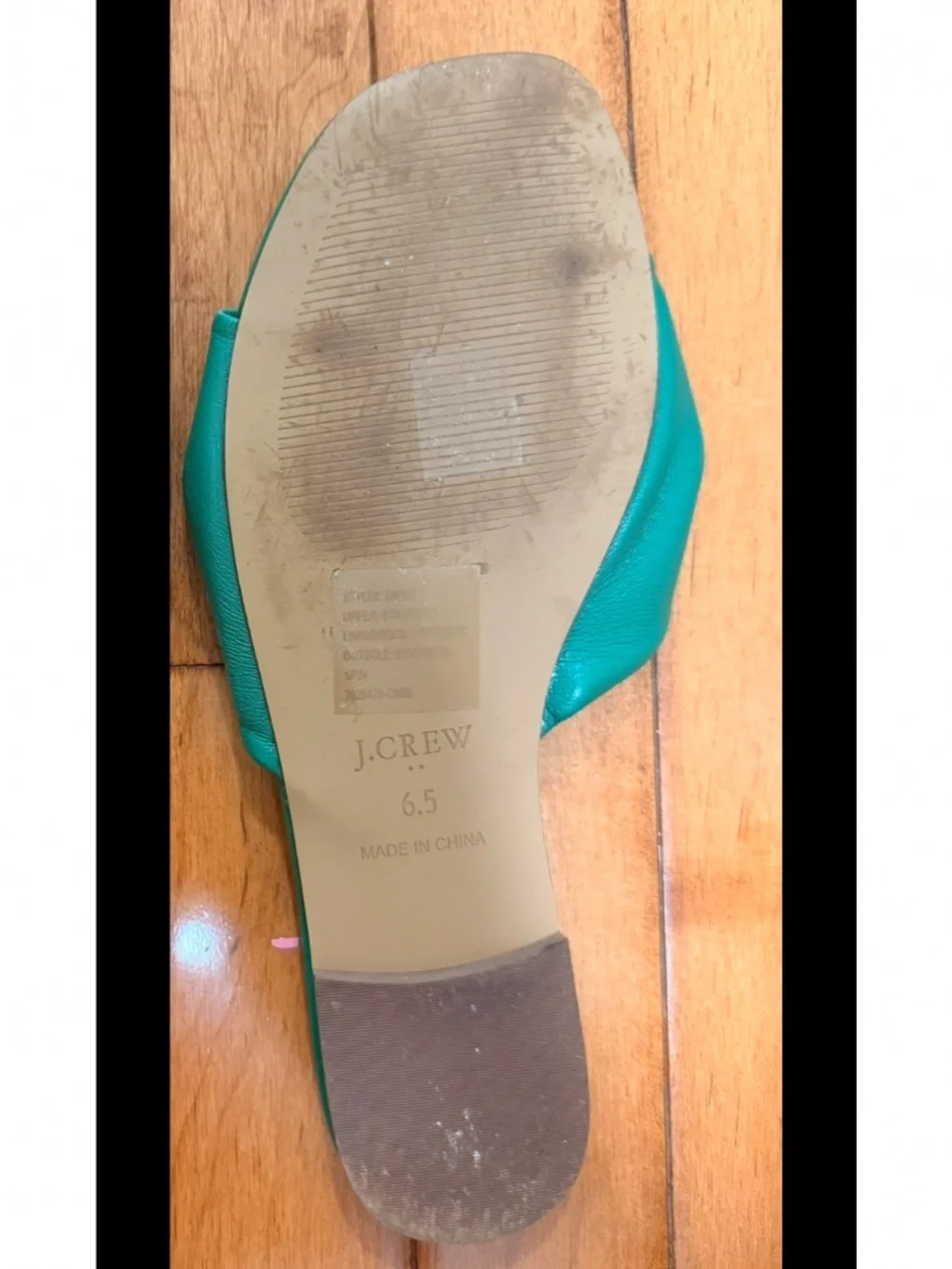 J. Crew Twisted Slide Sandals